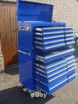 05 US PRO Tools Blue Steel Chest Box Snap Up cabinet tool box FINANCE AVAILABLE