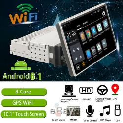 10.1 AUTORADIO mit Android Touch Bildschirm BT 1 Din USB SD Navigation Navi GPS