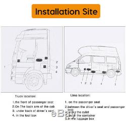 12V 5000W LCD Monitor Air diesel Fuel Heater 5KW PLANAR for Trucks Bus Boats Car