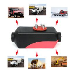 12V 5KW Diesel Air Night Heater Remote LCD For Motorhome Trucks Boats Silencer