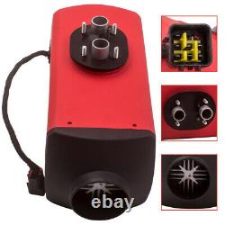 12V Diesel Air Heater Digital Switch 10LTank 1xMuffler for Lorry Boat Van 5KW