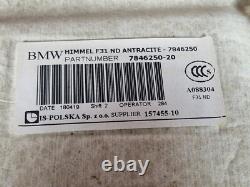 12-18 Bmw 3 Series F30 F31 LCI Genuine Estate Black H/k Roof Headliner 7846250