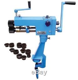 19 BENCH SWAGER ROTARY METAL TOOL JENNY BEAD ROLLER outil Werkzeug