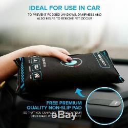 1kg Car Home Dehumidifier Large Dry Bag Moisture Killer Absorber Pad Reusable Uk