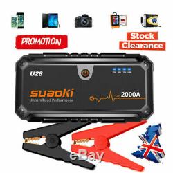 2000a Portable Generator Emergency Backup Power Supply Station Charger Booster