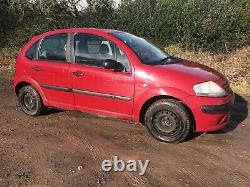 2003 Citroen C3 Drivers Door, Red, KJFD