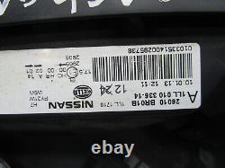 2013 Nissan Qashqai Acenta J10 Driver Side Headlight 26010-br01b See Pics