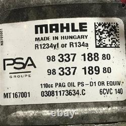 2016-2024 Peugeot/Citroen / Air con Compressor / 1.2L Petrol / 9833718880