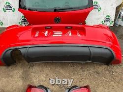 2016 Volkswagen Polo R-line Complete Rear End Tailgate Lights Bumper In Red