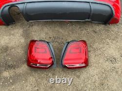 2016 Volkswagen Polo R-line Complete Rear End Tailgate Lights Bumper In Red