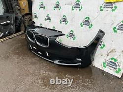 2017 Bmw F20 1 Series Complete Front Bumper In Black See Pictures