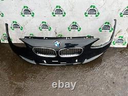 2017 Bmw F20 1 Series Complete Front Bumper In Black See Pictures