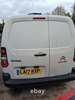 2017 Citroen Berlingo Mk2 Nsr Passenger Side Rear Left Complete Door White