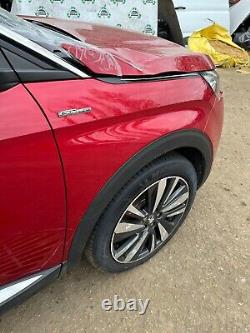 2019 Peugeot 3008 Gt Line Premium Complete Drivers Side Wing In Red O/s