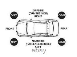2020 Transit Connect Passenger Side Wing In Silver Please See Pictures N/s