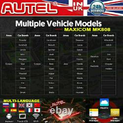 2021! Autel MaxiCOM MK808 EOBD Car Engine ECU Diagnostic Scanner Tool Tablet