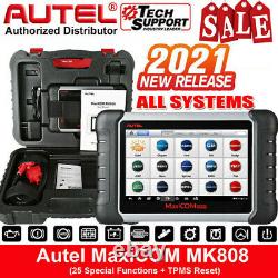 2021 Autel MaxiCOM MK808 OBD2 Diagnostic Scanner Full System IMMO KEY Coding UK