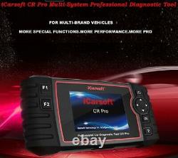 2021 LATEST iCarsoft CR Pro Full Systems Diagnostic Scanner Tool For All Makes