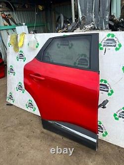 2021 Renault Captur Iconic Complete Drivers Side Rear Door In Red O/s/r