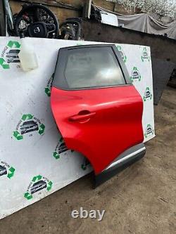 2021 Renault Captur Iconic Complete Drivers Side Rear Door In Red O/s/r