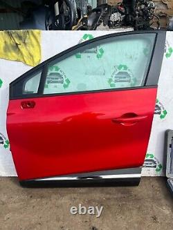 2021 Renault Captur Iconic Complete Passenger Side Front Door In Red N/s/f