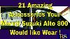 21 Amazing Accessories Your Maruti Suzuki Alto 800 Would Like Wear