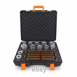 24 Pcs Press and Pull Sleeve Kit Bearing Bush Seal Removal Tool Set Gear4Garage