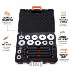 24 Pcs Press and Pull Sleeve Kit Bearing Bush Seal Removal Tool Set Gear4Garage