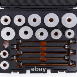 24 Pcs Press and Pull Sleeve Kit Bearing Bush Seal Removal Tool Set Gear4Garage