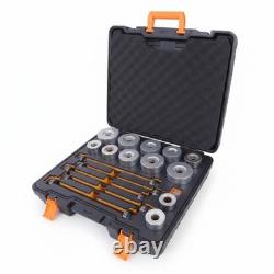 24 Pcs Press and Pull Sleeve Kit Bearing Bush Seal Removal Tool Set Gear4Garage