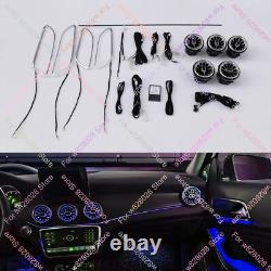 256 Colors APP Control Air Vent LED Ambient Light For Mercedes-Benz A Class W176