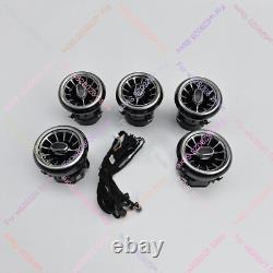 256 Colors APP Control Air Vent LED Ambient Light For Mercedes-Benz A Class W176