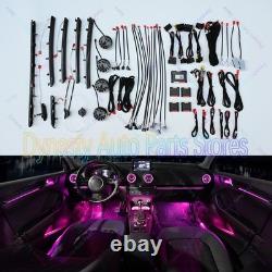 256 Colors Air Vent LED Ambient Light Atmosphere Lamp For Audi A3 S3 2013-2017