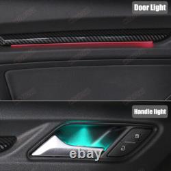256 Colors Air Vent LED Ambient Light Atmosphere Lamp For Audi A3 S3 2013-2017