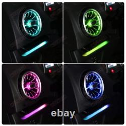256 Colors Air Vent LED Ambient Light Atmosphere Lamp For Audi A3 S3 2013-2017
