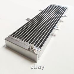 26 x 7 Universal Aluminium Heat Exchanger Charge Cooler Radiator 660mm x 170mm