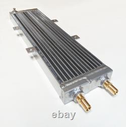 26 x 7 Universal Aluminium Heat Exchanger Charge Cooler Radiator 660mm x 170mm