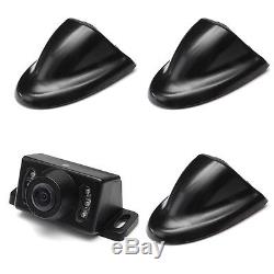 27Pcs 4CH Car Digital DVR Camera Security Video Recorder SD 4 CCD Rear View Kit