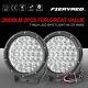 280w 2pcs 7inch Led Work Lights Round Spotlight Offroad Auxiliary Driving Lights