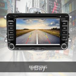2DIN 7 Autoradio GPS NAVI CD DVD FM für VW Golf Passat B6 3C Touran Skoda Seat