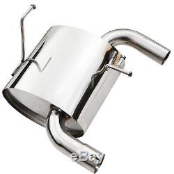2.5 Stainless Cat Back Race Exhaust System For Bmw Mini R53 Cooper S 1.6 02-06