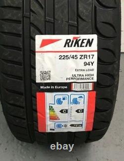 2 x 225/45 ZR17 Riken (Michelin) Ultra High Performance 94Y XL TWO TYRES