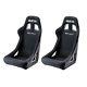 2 X Sparco Sprint Pair Of Fia Approved Racing Track Bucket Seats Black