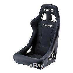 2 x Sparco Sprint Pair Of FIA Approved Racing Track Bucket Seats Black
