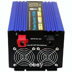 3000W(Peak)/1500W DC12V INTELLINGENT PURE SINE WAVE POWER INVERTER LCD DISPLAY