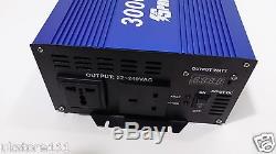 3000w (6000w Peak) Power Inverter Dc12v Ac240v Soft Start Voltage Display