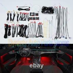 30 Colors Screen control LED Ambient Light Atmosphere Lamp For Audi A4 S4 B9