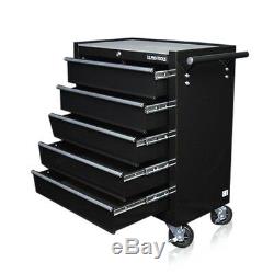 334 Us Pro Black Tools Affordable Steel Chest Tool Box Roller Cabinet 5 Drawers