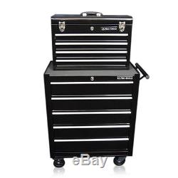 335 Us Pro Tools Black Affordable Tool Chest Rollcab Steel Box Roller Cabinet