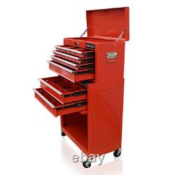 357 Us Pro Tools Red Tool Chest Box Roll Cabinet Toolbox